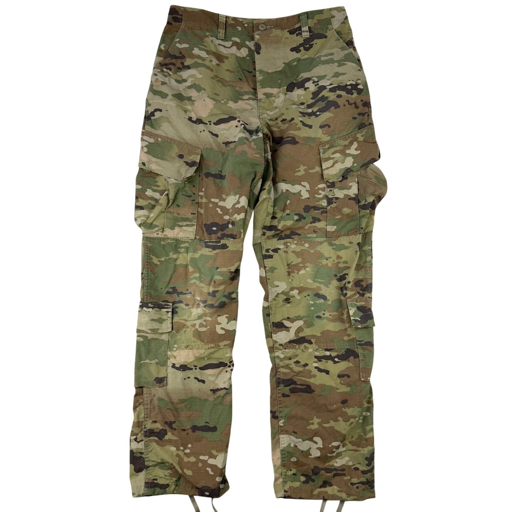 Military‎ Army Combat OCP Multicam Cargo Pants Mens Medium Long Camo Tactical